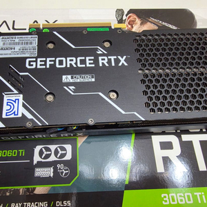 노채굴 갤럭시 RTX 3060 Ti 그래픽카드 판매합니다 이미지