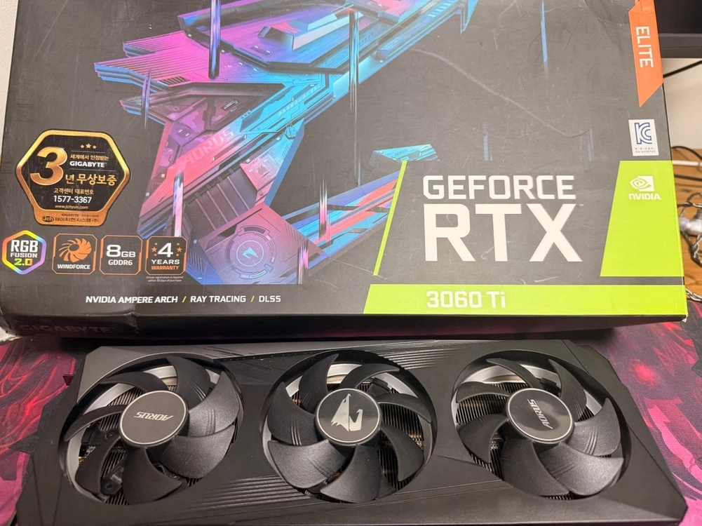 RTX3060ti - 안심되는 중고거래