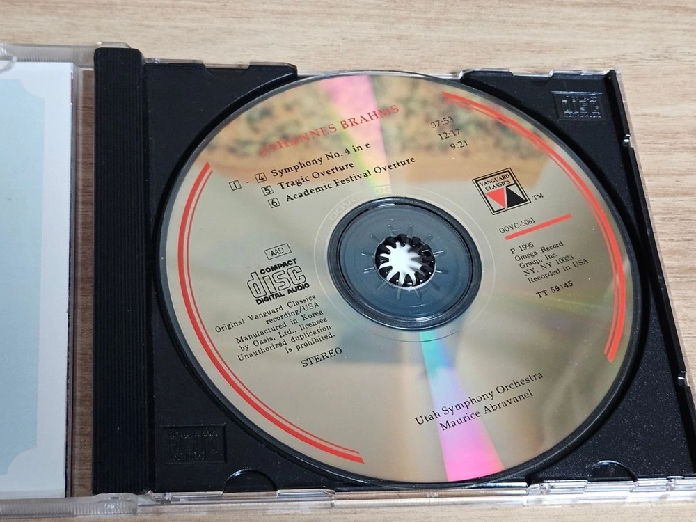 Brahms: Symphony No.4, Tragic Overture 이미지