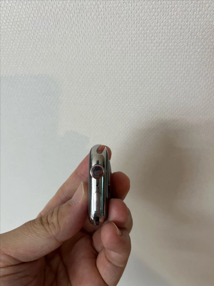애플워치8스테인리스 45mm 실버 정품풀셋 이미지