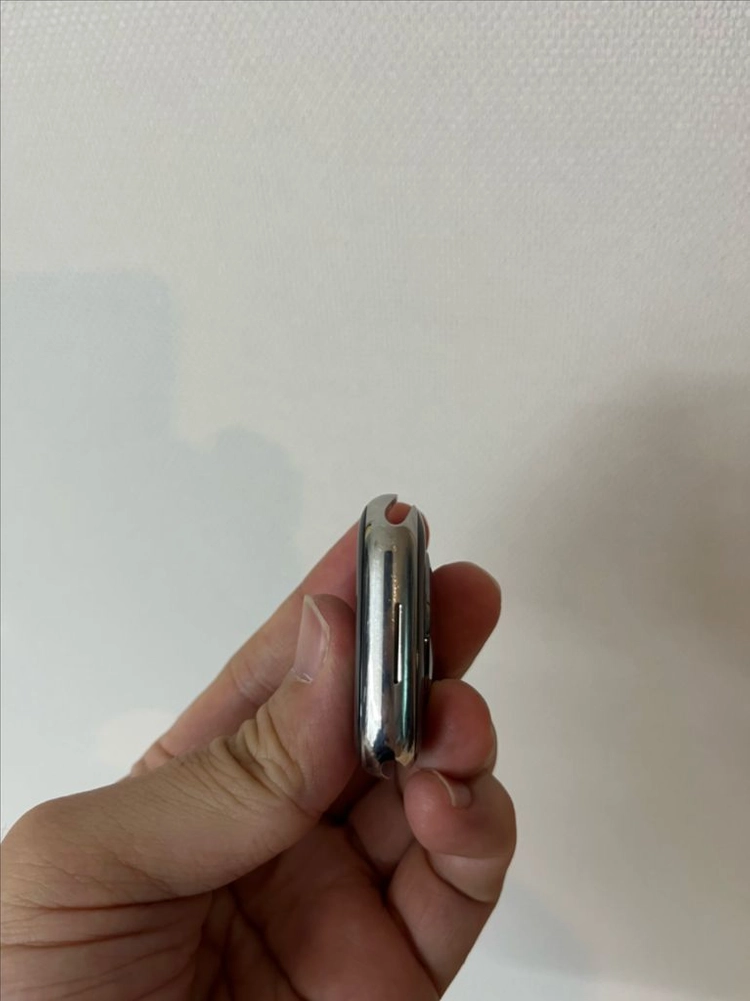애플워치8스테인리스 45mm 실버 정품풀셋 이미지