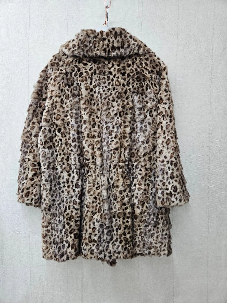 호피패턴 밍크코트 55~66 이미지