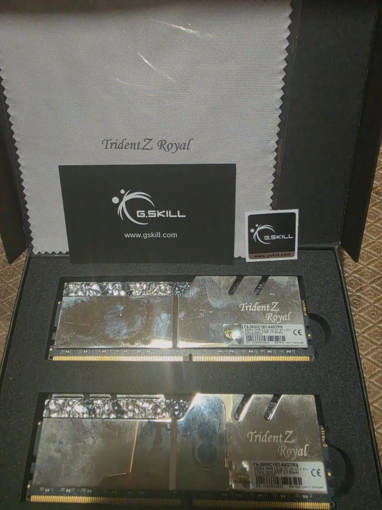 g.skill DDR4 3600 32GB 메모리 2장 이미지