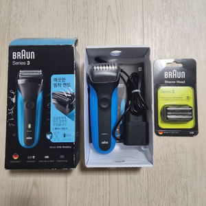 브라운 전기면도기 시리즈 3 310s 세트 이미지