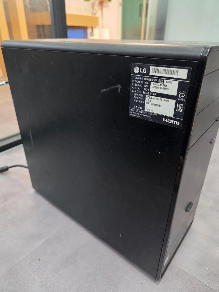 LG 데스크탑 본체 B70EV 인텔 i5-6400, 4GB 램, 1TB HDD 판매 이미지