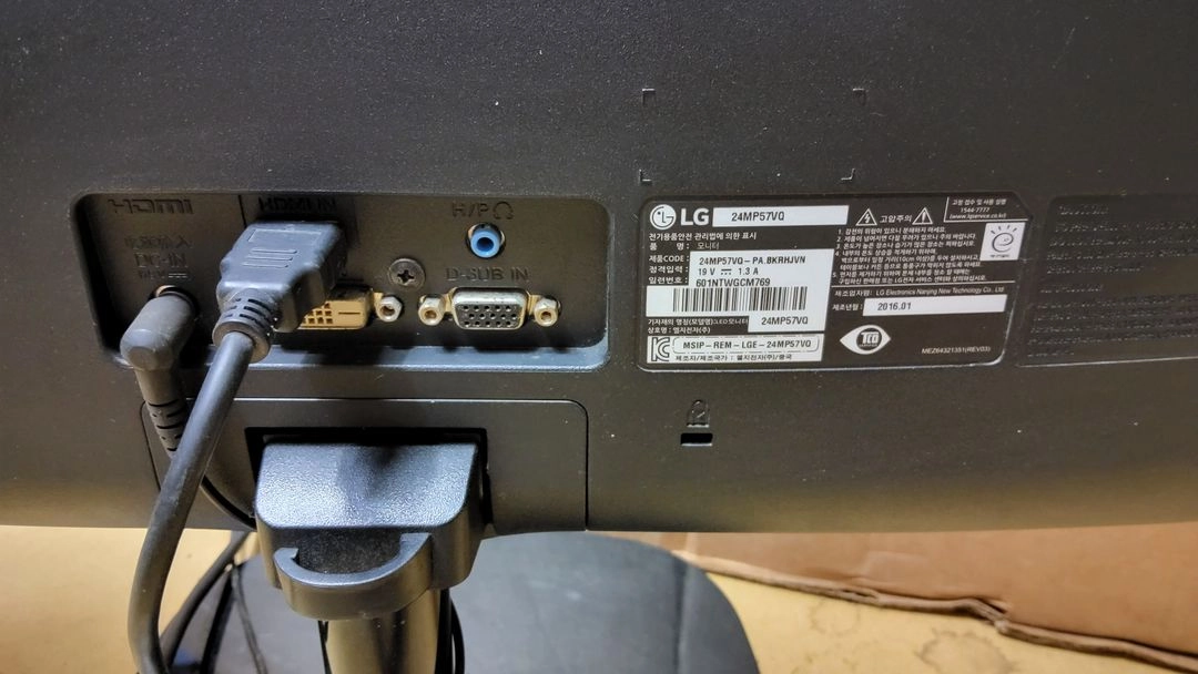 (11) LG 24인치 컴퓨터 LED 모니터 HDMI 지원 (동일사이즈 10대 보유중 이미지