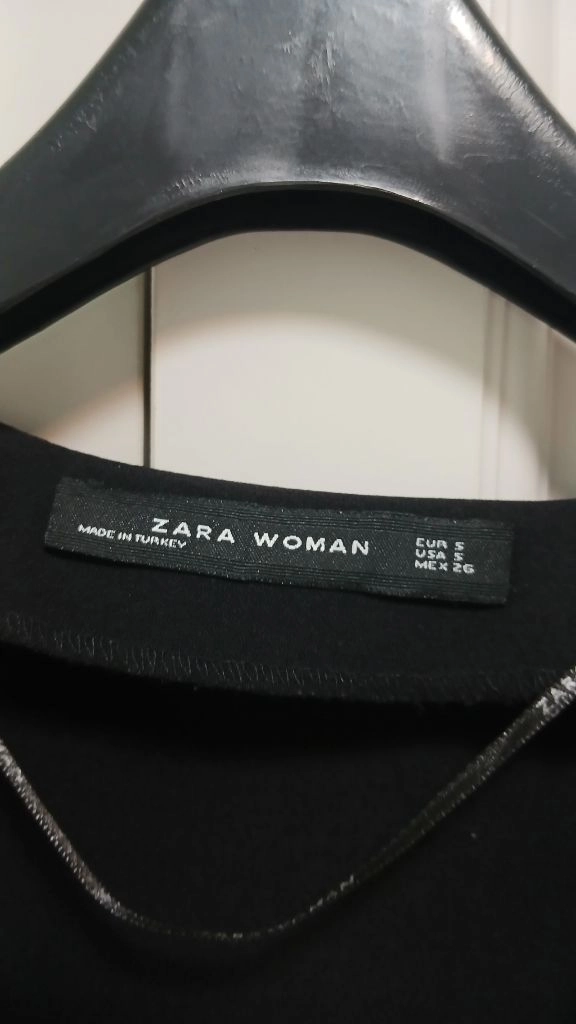ZARA WOMAN 블랙 원피스 S(새상품급) 이미지