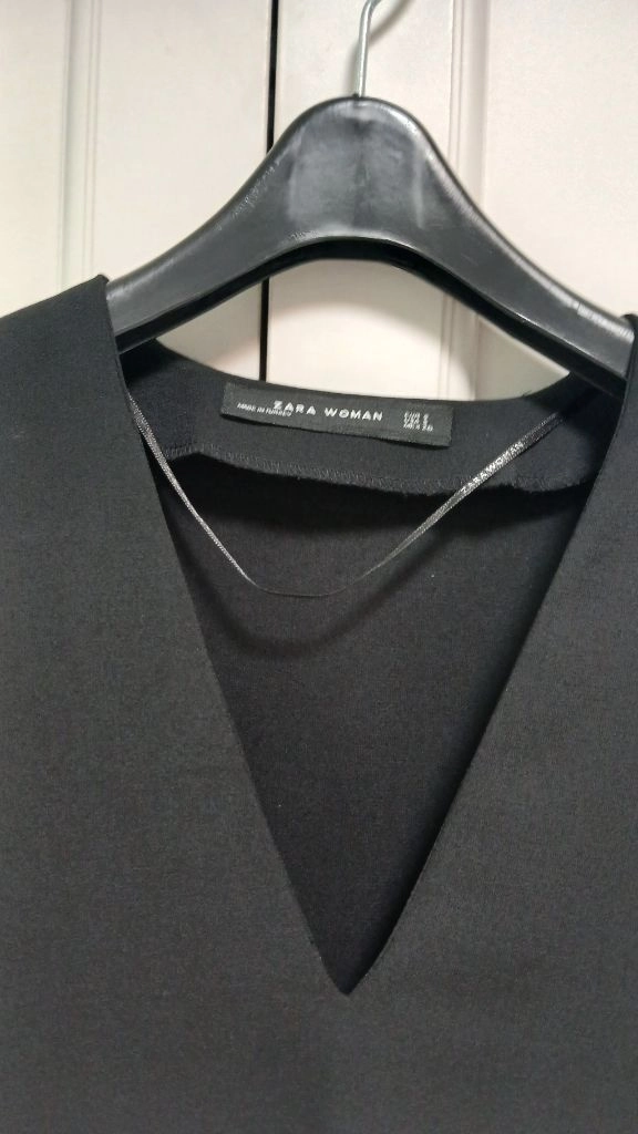 ZARA WOMAN 블랙 원피스 S(새상품급) 이미지