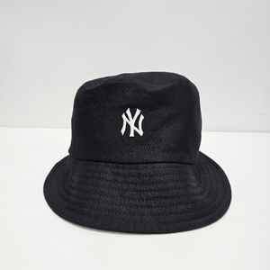 MLB 21FW 뉴욕양키즈 스몰 로고 루키 버킷햇 / 사이즈 57 블랙 이미지