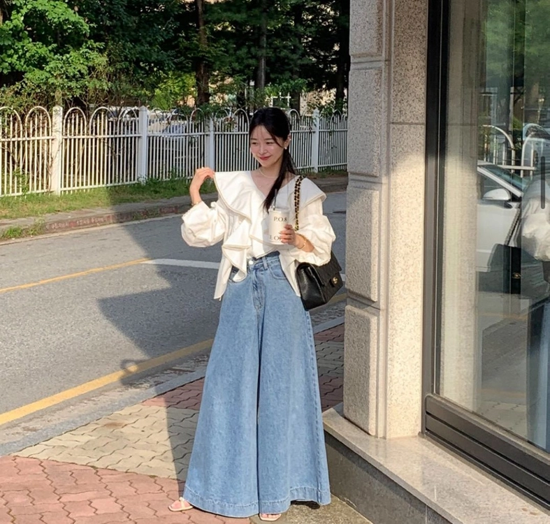 바이씨니 후추데님 중청m,흑청m 이미지
