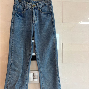 중청 일자핏 데님팬츠 청바지 s 이미지