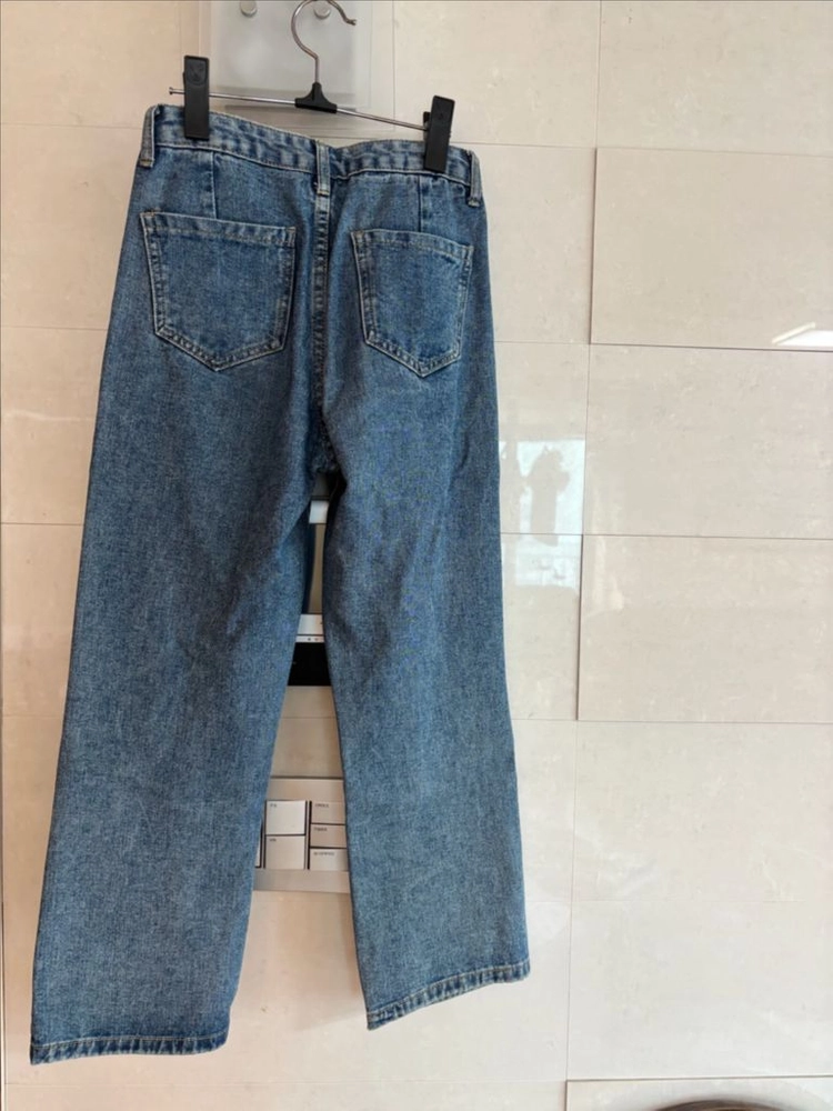 중청 일자핏 데님팬츠 청바지 s 이미지