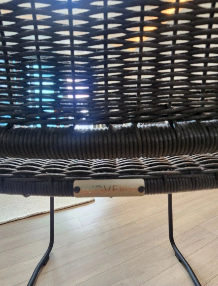 라탄 식탁의자 4개 세트 이미지