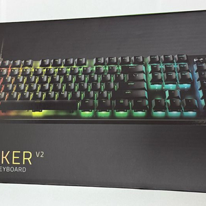 미개봉 RAZER DEATHSTALKER V2 레이저 데스스토커 V2 유선 키보드 판매합니다 이미지