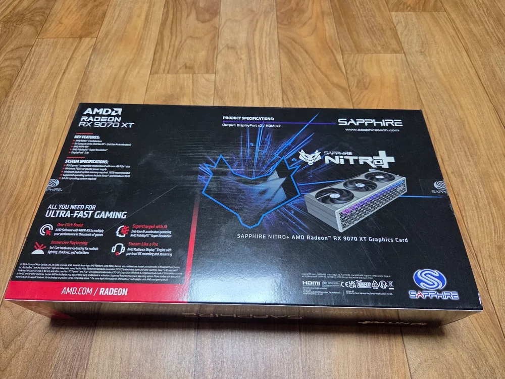 rx9070xt nitro+ - 안심되는 중고거래