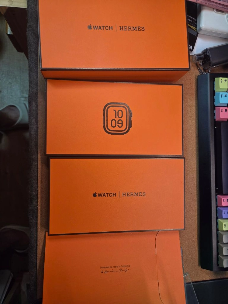 애플워치 울트라2 에르메스 49mm 풀박스 이미지