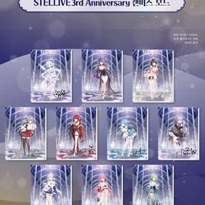 스텔라이브 3주년 캔버스 보드 세트 이미지