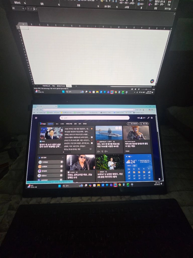 asus zen book 듀얼 스크린 노트북 판매합니다 이미지