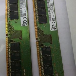 삼성 DDR4 3200 16GB 단면 메모리 2개(32g) 세트 이미지