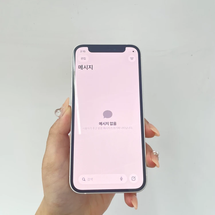 아이폰12미니 배터리71% 화이트 128GB 04644 울산중고폰 이미지