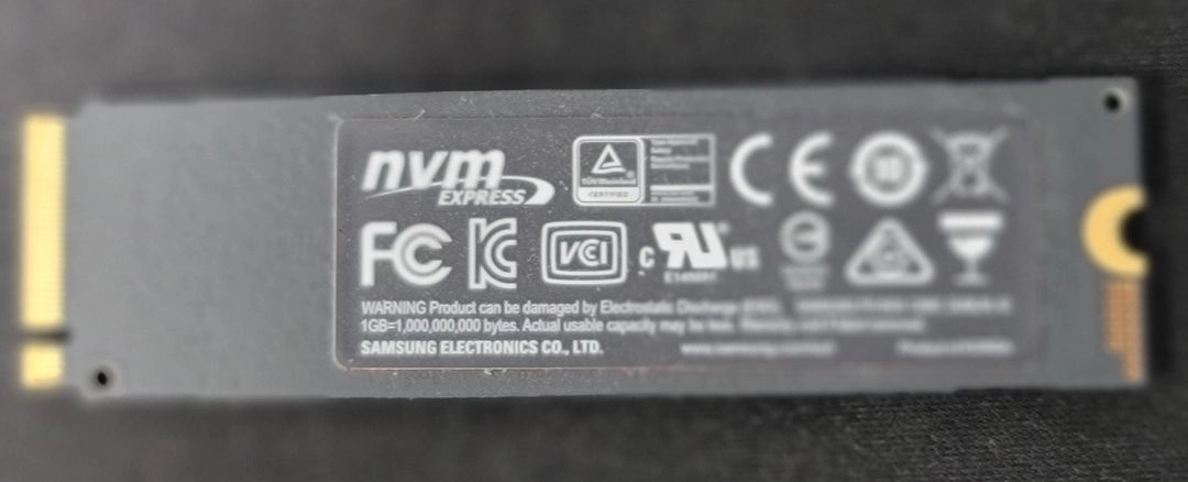 삼성 970 EVO NVMe M.2 SSD 1TB 이미지