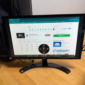 LG IPS 모니터 22인치 컴모니터 엘지모니터 웹디자인22인치사진구성패널깨끄개인입니다가까운곳은 2만원추가시 집 문 이미지