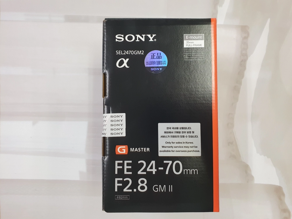 소니 미개봉 A1M2 A7R6 A7M5 ZV-E1 50150GM 1635GM 90.2.8 28135Z 400800 이미지