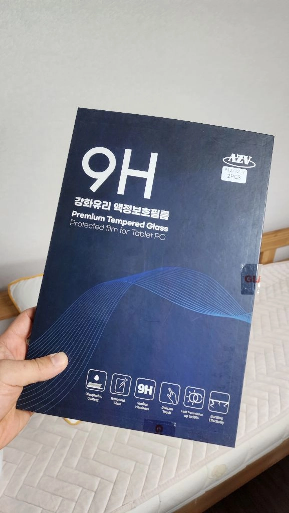 (새상품) 레노버 전용 9H 태블릿 강화유리 액정보호필름 2P 이미지