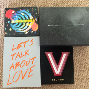 빅뱅 cd, 메이드 dvd, 승리앨범 이미지