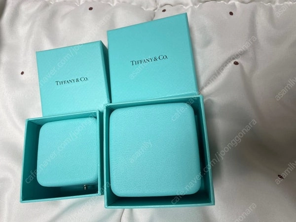 티파니앤코 커플 반지케이스 판매 이미지