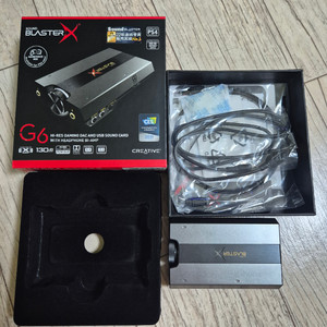 사운드블라스터 g6 이미지