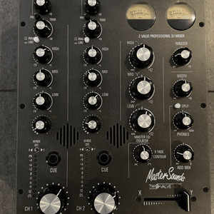 # [미사용급/희귀] MasterSounds Two Valve MK2 아날로그 밸브 DJ 믹서 **MasterSo 이미지