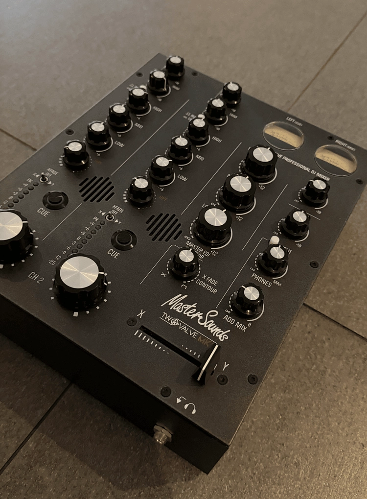 # [미사용급/희귀] MasterSounds Two Valve MK2 아날로그 밸브 DJ 믹서 **MasterSo 이미지