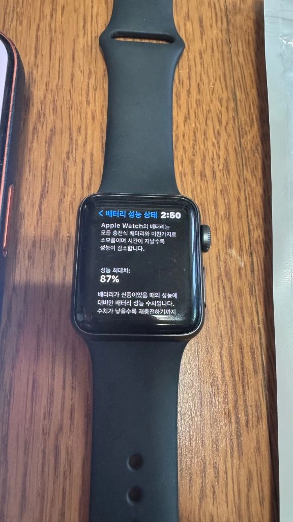 아이폰17프로 256 애플케어,애플워치3 포함애플케어 가입되어있어요28년 4월26일 까지배터리 ㅡ100프로 상태 ㅡ 이미지