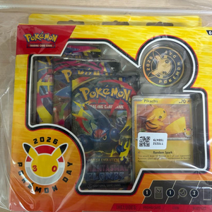포켓몬카드 TCG 북미 30주년 기념 포켓몬데이 2026 컬렉션박스(영문판) 이미지