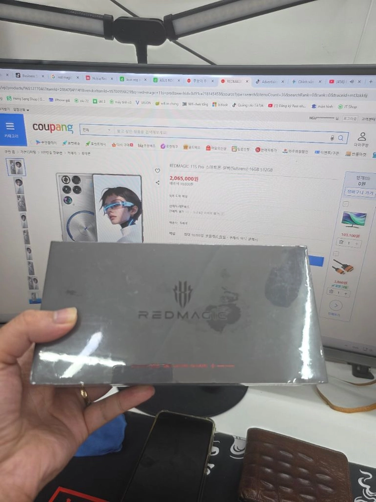 레드매직 11S Pro 16GB 512GB 실버 미개봉 이미지