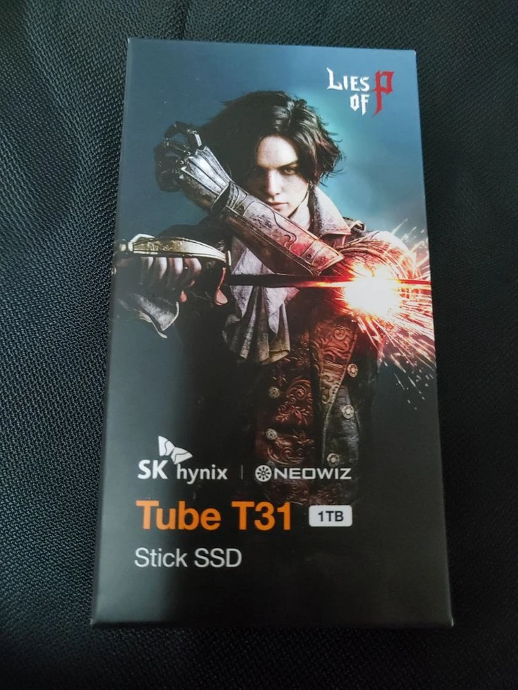미개봉품 SK하이닉스 T31 1TB.스틱형 외장 SSD 1TB 판매합니다. 이미지