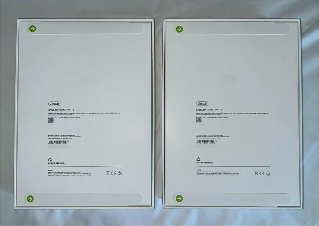 [미개봉/애케플포함] 아이패드 에어 M4 11인치 256GB 스타라이트 wifi모델 이미지