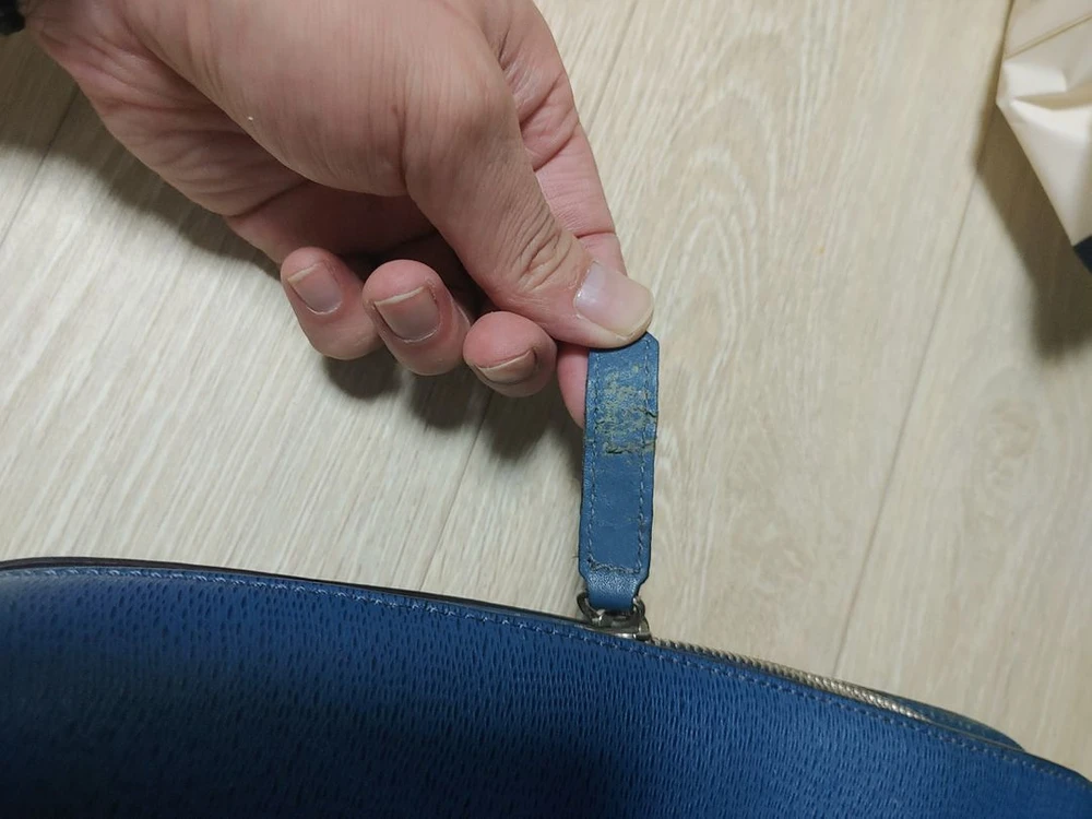 루이까또즈 남자 블루 서류가방 이미지
