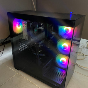 고성능 게이밍 PC 본체(라이젠5-7600/삼성 DDR5-32GB/SK하이닉스 P41 1TB/MSI RTX4060) 이미지