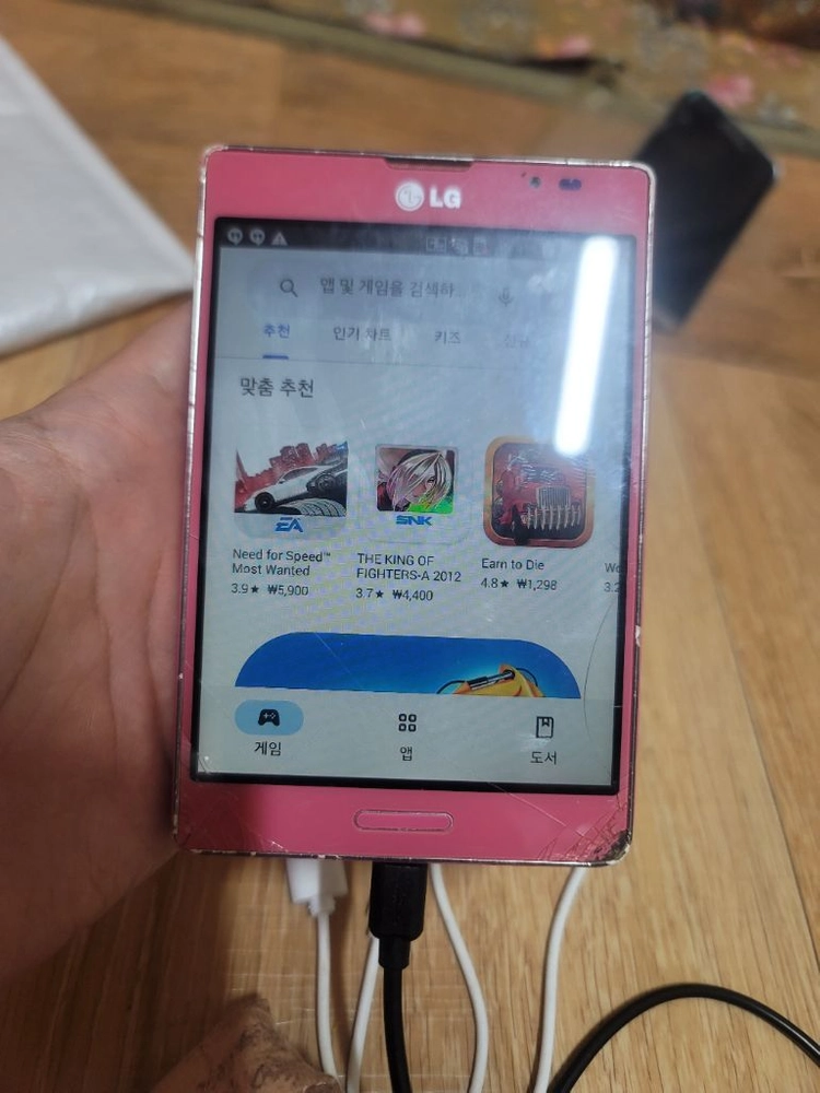 LG 옵티머스 뷰2 레어 핑크 색상 판매 (sk) 이미지