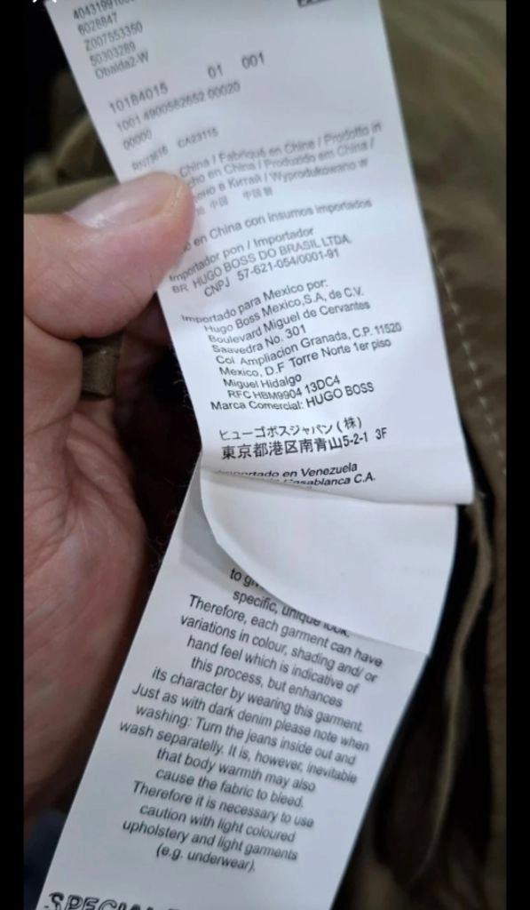 [HUGO BOSS/55] 휴고보스 정품 여성 경량 후드 야상 점퍼 코트 카키 이미지