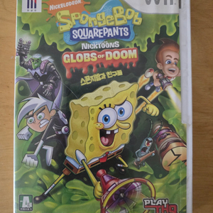 [Wii] 스폰지밥 Globs of Doom SpongeBob Nicktoons 정품 이미지
