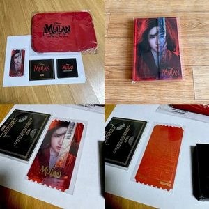 뮬란 오리지널 티켓 돌비빗 노트 손거울 디즈니오리지널굿즈오티포스터 이미지