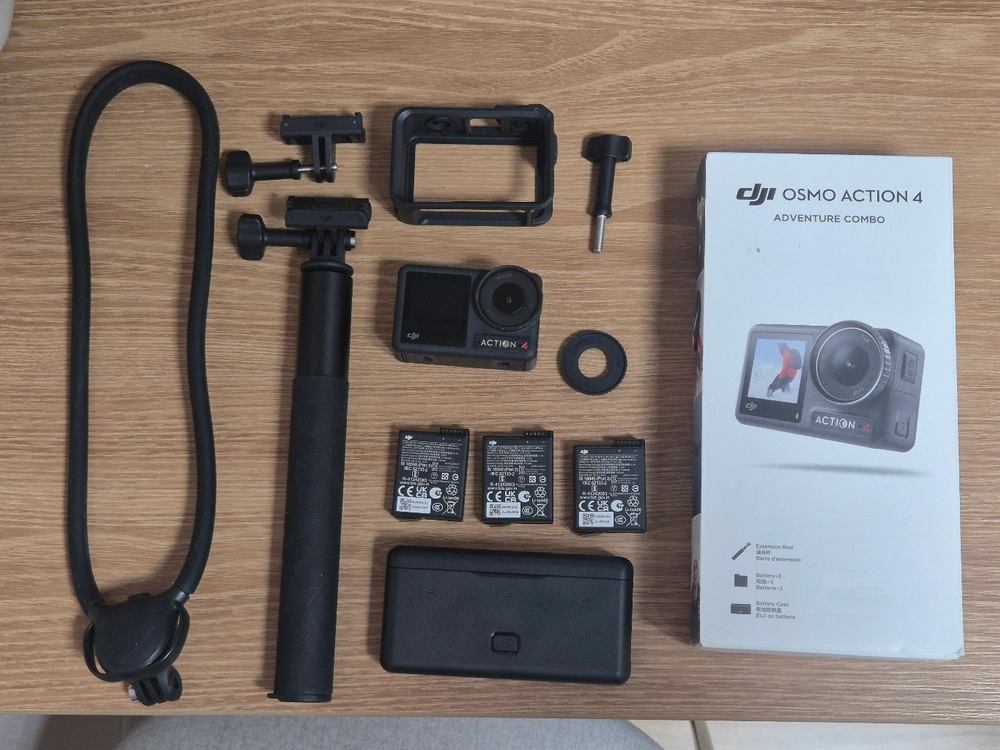 DJI 오즈모 액션 4 어드벤처 콤보 - 안심되는 중고거래