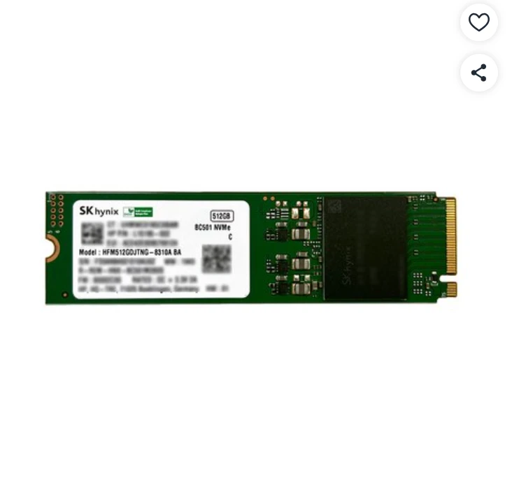 하이닉스 NVMe SSD 512GB BC501 이미지