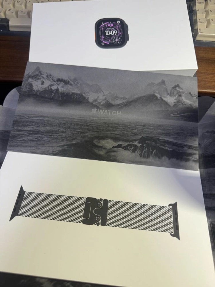 Apple Watch Ultra 3 49mm 케이스 - 티타늄 이미지