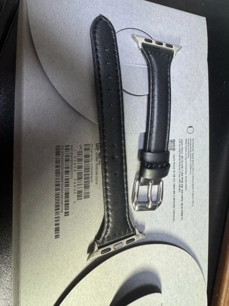 Apple Watch Ultra 3 49mm 케이스 - 티타늄 이미지