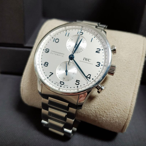 IWC 포르투기저 크로노 블루핸즈 신형 3716 17 371617 이미지