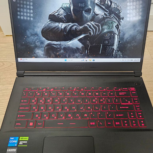 MSI Thin RTX 4050 게이밍 노트북 이미지